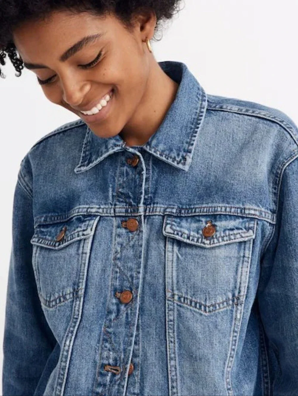 Oversized Jean Jacket